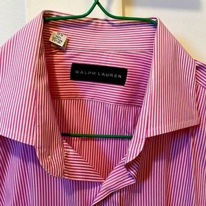 Ralph Lauren Black Label Pink Stripe Shirt